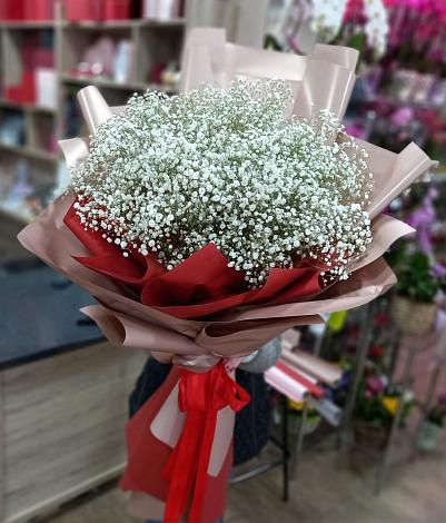 Букет цветов из: Гипсофила в Горячеводском