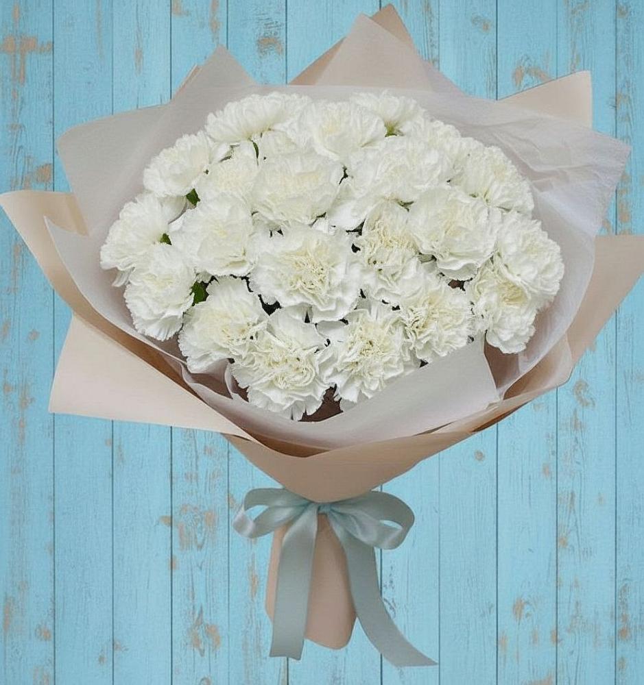 Букет цветов из: Гвоздики в Горячеводском