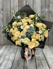 Букет цветов из:  Розы и Лизиантусы #REPLACE_PRED# Горячеводском