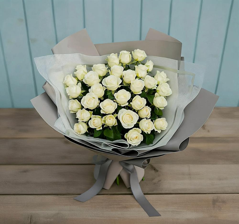 Букет Белоснежная нежность в Горячеводском