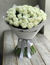 Букет 35 Белых роз в Горячеводском