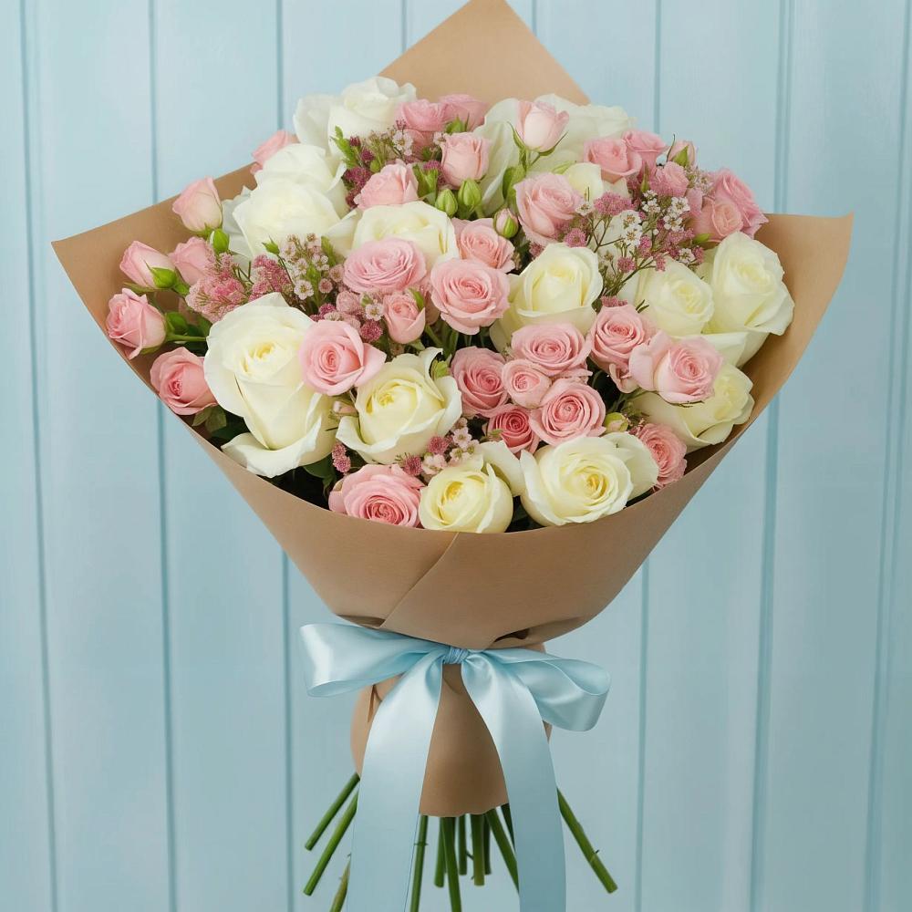 Букет цветов из: Розы в Горячеводском