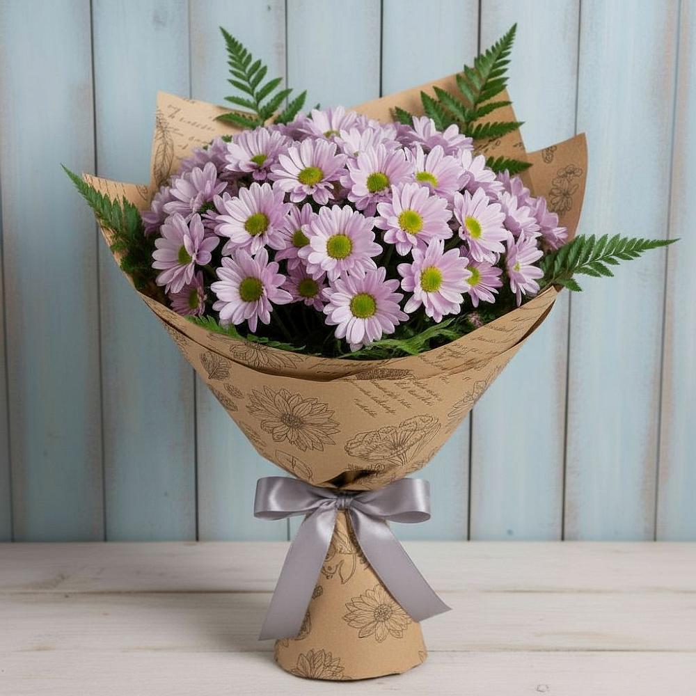 Букет цветов из: Хризантемы в Горячеводском