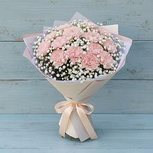 Букет цветов из:  Гвоздики в Горячеводском