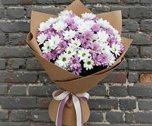 Букет цветов из:  Хризантемы #REPLACE_PRED# Горячеводском