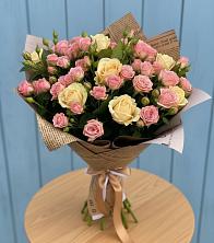 Букет цветов из:  Розы в Горячеводском