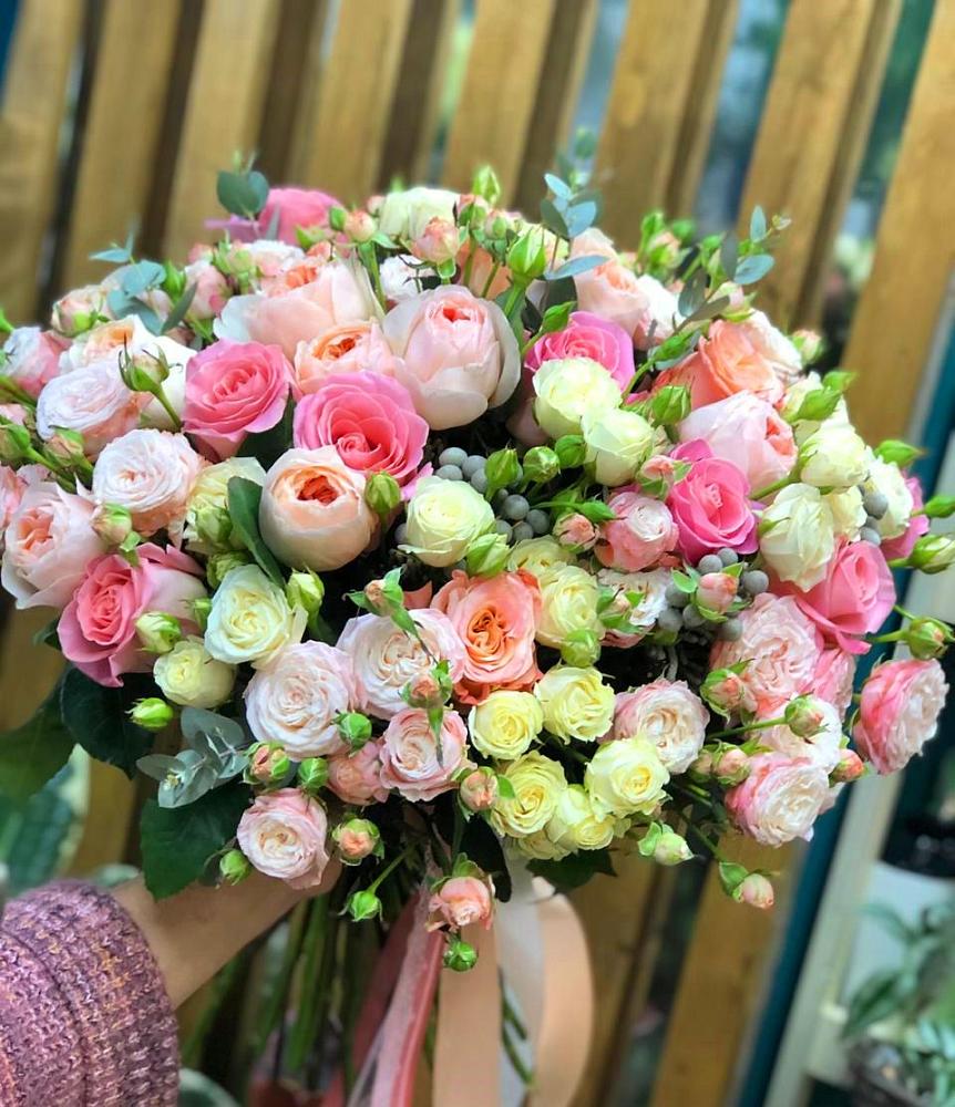 Букет цветов из: Розы в Горячеводском