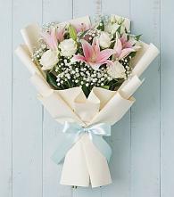 Букет цветов из:  Лилии в Горячеводском